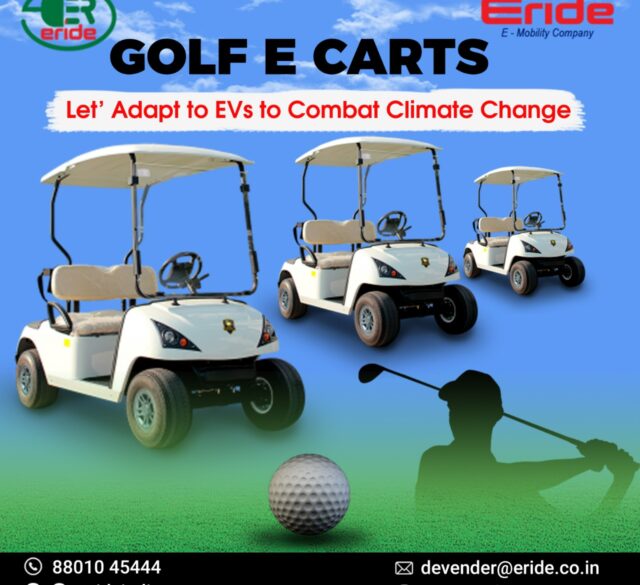 Electric golf carts